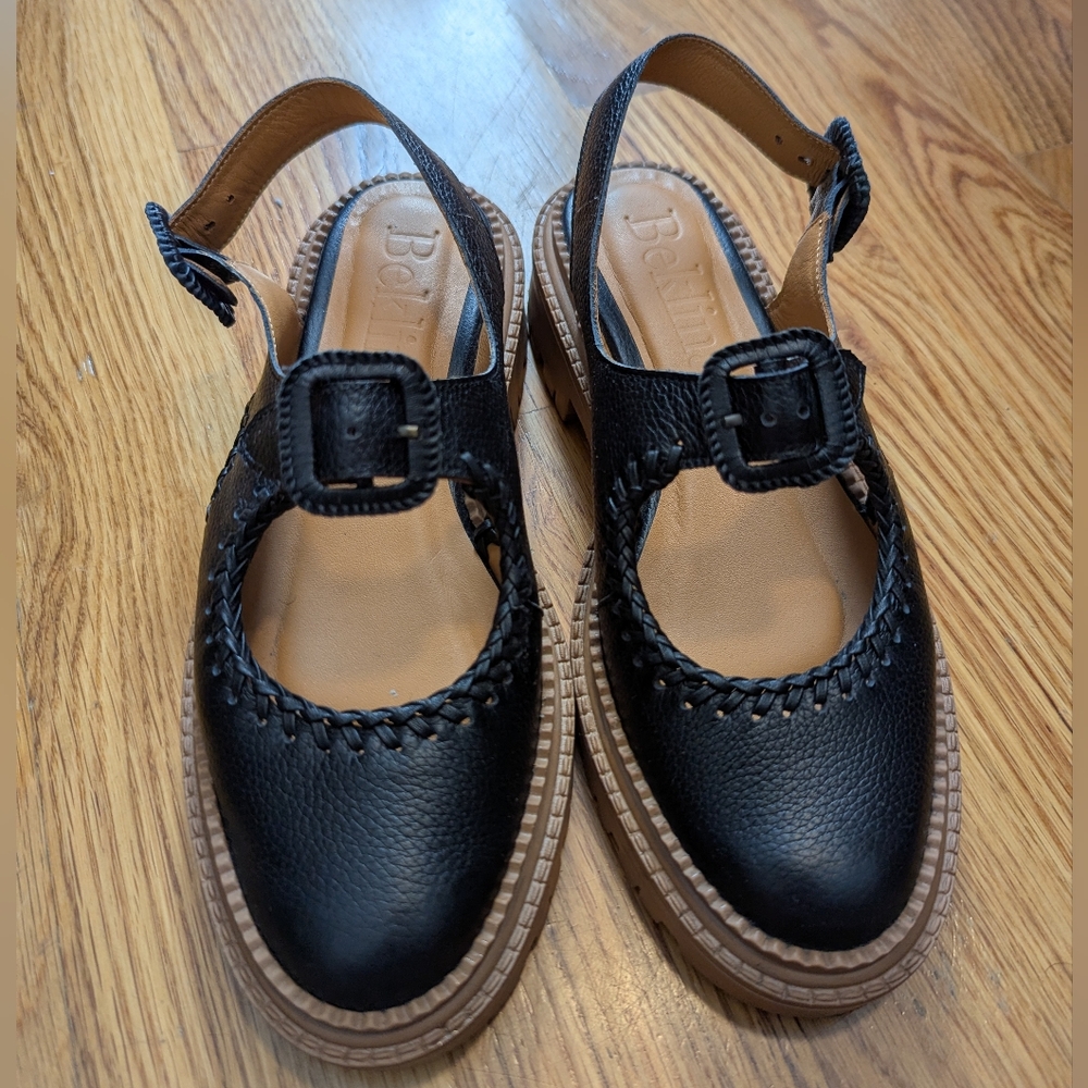 Beklina Mara Maria Slingbacks, Black